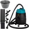 VEVOR Pond Vacuum Cleaner, 1400W Motor in Single Chamber Suction System, 120V Motor w/15 ft Electric Wire, 4 Brush Heads, 4 Extended Tubes, 1 Filter B