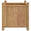 Planter 15.7"x15.7"x15.7" Bamboo