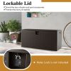 100 Gallon All Weather Storage Container with Lockable Lid