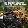 VEVOR Greenhouse Heater, 1500W Fast Heating with Overheat Protection, 2-Speed Setting Small Grow Tent Heater