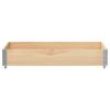 Garden Planter 47.2"x31.5" Solid Pine Wood