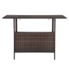 Modern Stylish And Beautiful Bar Table Brown Gradient