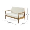 WILLOWBROOK LOVESEAT + COFFEE TABLE