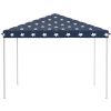 Outsunny 10' x 10' Pop Up Canopy Tent with Netting, Instant Gazebo, Ez up Screen House Room with Carry Bag, Height Adjustable, for Outdoor, Garden, Pa