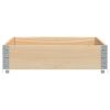 Garden Planter 47.2"x31.5" Solid Pine Wood