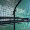 Walk-in Greenhouse for Outdoors with Roll-up Zipper Door, 18 Shelves, PE Cover, Small & Portable Build, Heavy Duty Humidity Seal, 95.25" x 70.75" x 82