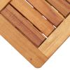 Sun Loungers 2 pcs with Table Poly Rattan and Solid Acacia Wood