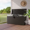 100 Gallon All Weather Storage Container with Lockable Lid