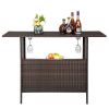 Modern Stylish And Beautiful Bar Table Brown Gradient