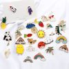 20/30/40/50 Random Badge Different Cute INS Tide Personalized Badge Pin Bag Accessory Cartoon Clothes Brooch Metal Small Jewelry