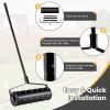 Manual Lawn Aerator with Detachable Handle for Household