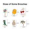 20/30/40/50 Random Badge Different Cute INS Tide Personalized Badge Pin Bag Accessory Cartoon Clothes Brooch Metal Small Jewelry